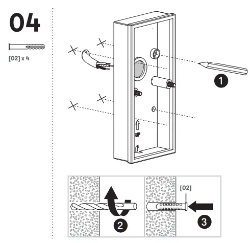 SCREWFIX 6213R Outdoor Up and Down Wall Light with PIR Sensor Stainless Steel - Walking direction 11