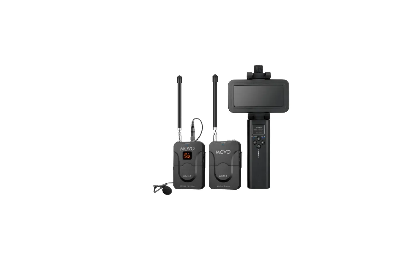 Move Wmx-7 System Vhf Wireless Microphone System Instruction Manual