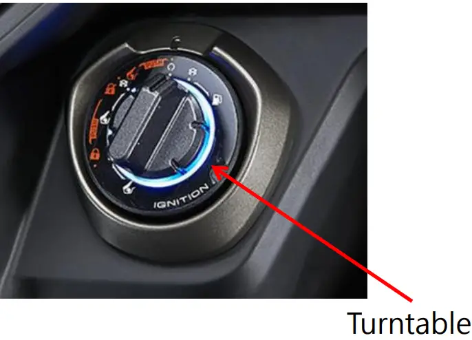 Whetron Electonics S100371700T1 Smart Key System Host - steering lever