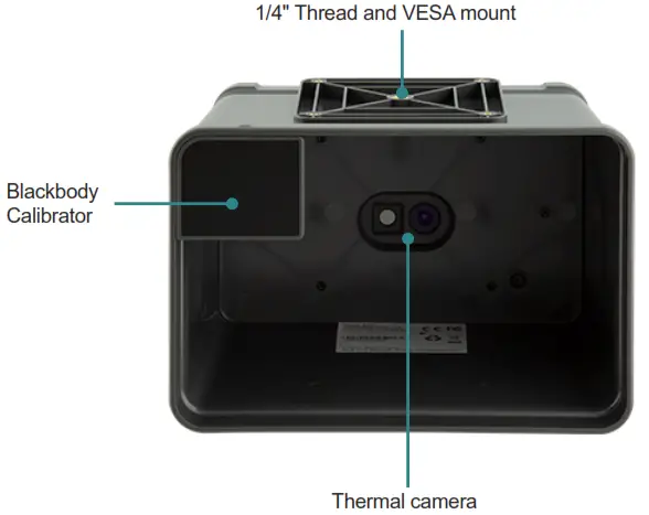 AMobile E Guardian S409 Mask and Fever Screening Solution - Front View