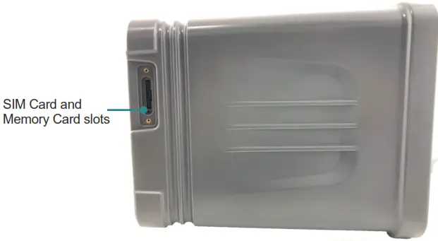 AMobile E Guardian S409 Mask and Fever Screening Solution - Side View