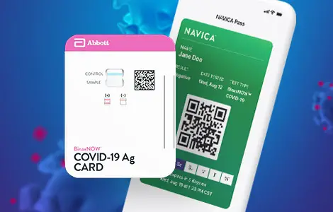 Binaxnow Covid-19 Ag Procedure Instruction Card