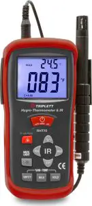 TRIPLETT RHT70 Hygro-Thermometer + IR Thermometer