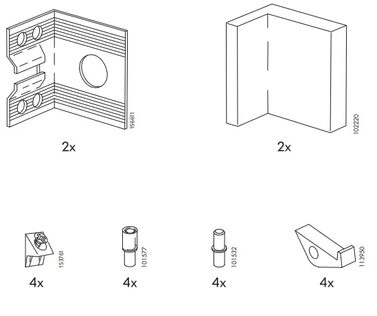 IKEA 202 051 71 LILLÅNGEN Mirror Cabinet - assembly 3