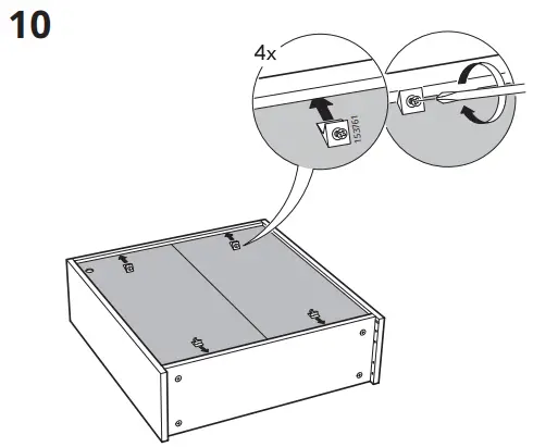 IKEA 202 051 71 LILLÅNGEN Mirror Cabinet - parts 10