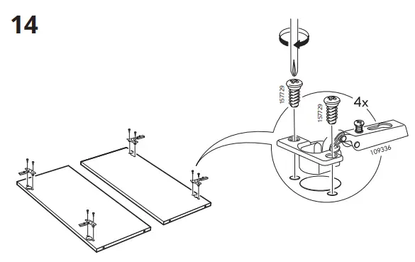 IKEA 202 051 71 LILLÅNGEN Mirror Cabinet - parts 14