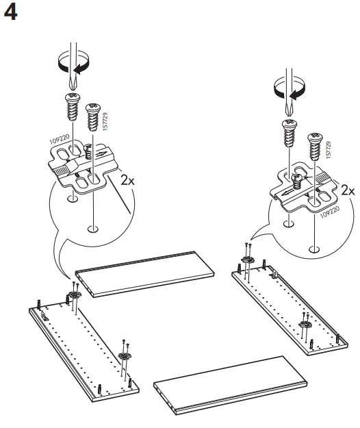 IKEA 202 051 71 LILLÅNGEN Mirror Cabinet - parts 4