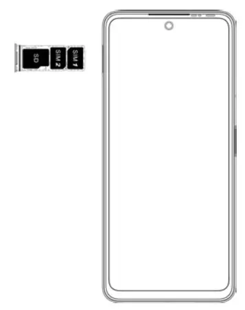 TECNO Camon 17 Pro CG8 Smartphone- SD card installation