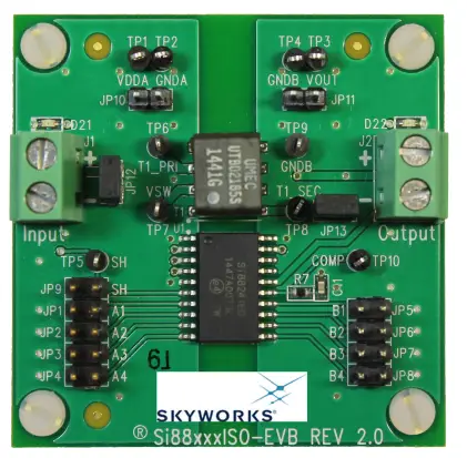 SKYWORKS UG232 Si88xxxISO-EVB fig1