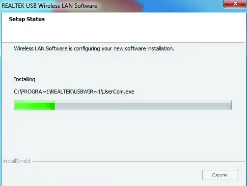 Shenzhen Edup Electronics Technology Wireless Adapter - Setup Status 3