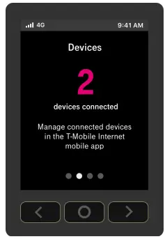 T-Mobile KVD21 5G Home Internet Gateway User Guide - Viewing Connected Devices