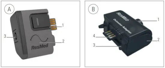 ResMed 37302 Air 10 Oximetry Module - Fig 1