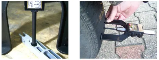 WeTeKom 82 Digital Depth Gauge - Using