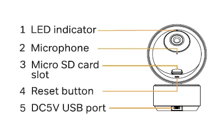 Arenti Dome1 Smart Indoor Pan Tilt WiFi Camera fig 2