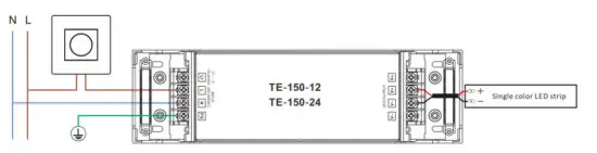 SuperLightingLED TE 150 12 Triac Constant Voltage LED - figure 2