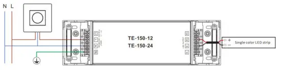 SuperLightingLED TE 150 12 Triac Constant Voltage LED - figure 3