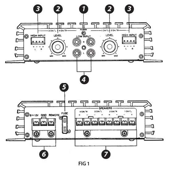 PYLE -PLMRA400 -Elite -Series- Waterproof- Amplifier -1