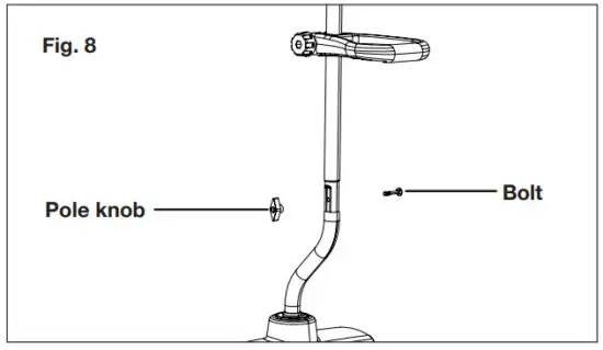 SNOW JOE 24V SS13 Cordless Snow Shovel - Connecting the Poles 4