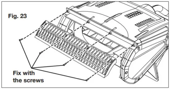 SNOW JOE 24V SS13 Cordless Snow Shovel - Replacing the Scraper Bar 3