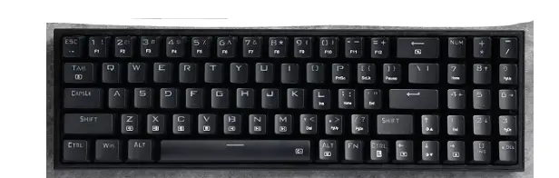 REDRAGON- K628 -Pollux -78 -Keys- Wired- Mechanical -Keyboard -product