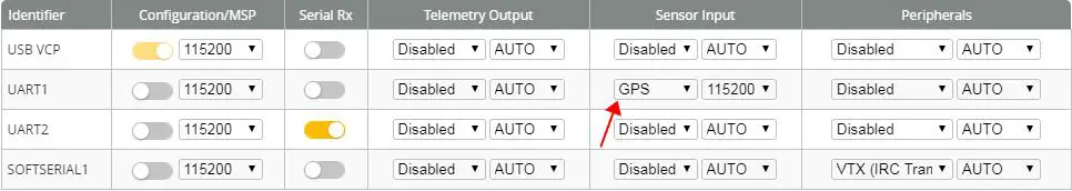 HGLRC Zeus 10 AIO Flight Controller - GPS parameterssetting 3