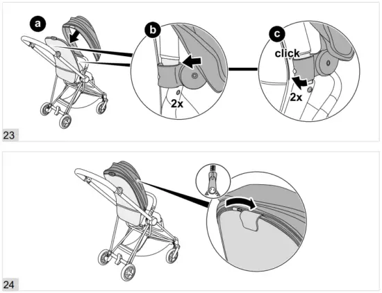 cybex D0122 Mios Frame and Seat - fig16