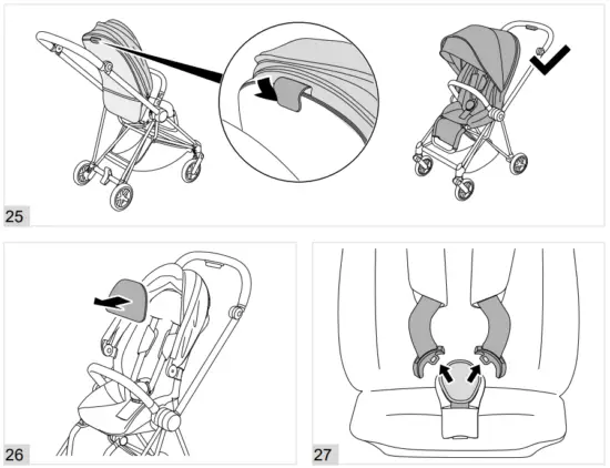 cybex D0122 Mios Frame and Seat - fig17