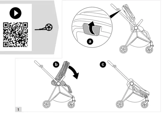 cybex D0122 Mios Frame and Seat - fig20