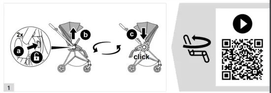 cybex D0122 Mios Frame and Seat - fig24