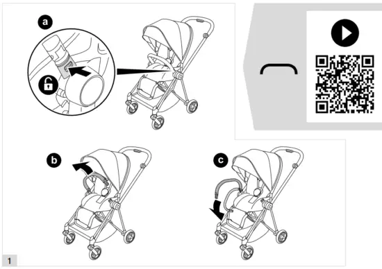 cybex D0122 Mios Frame and Seat - fig27