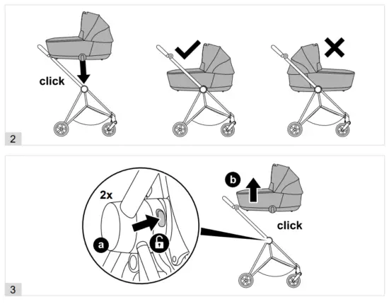 cybex D0122 Mios Frame and Seat - fig38