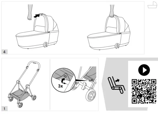 cybex D0122 Mios Frame and Seat - fig39