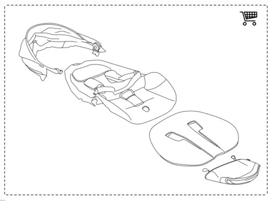 cybex D0122 Mios Frame and Seat - fig4