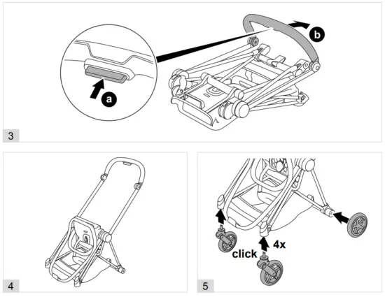 cybex D0122 Mios Frame and Seat - fig5