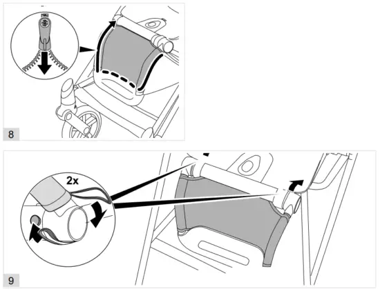 cybex D0122 Mios Frame and Seat - fig9