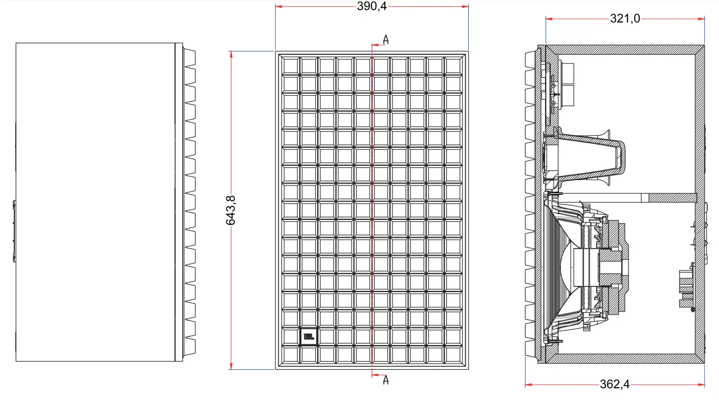 JBL L100 Classic 75 Iconic 3 Way Bookshelf Loudspeaker - fig12