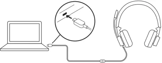 logitech 981 000876 Zone Wired On Ear Headset - FIG 4