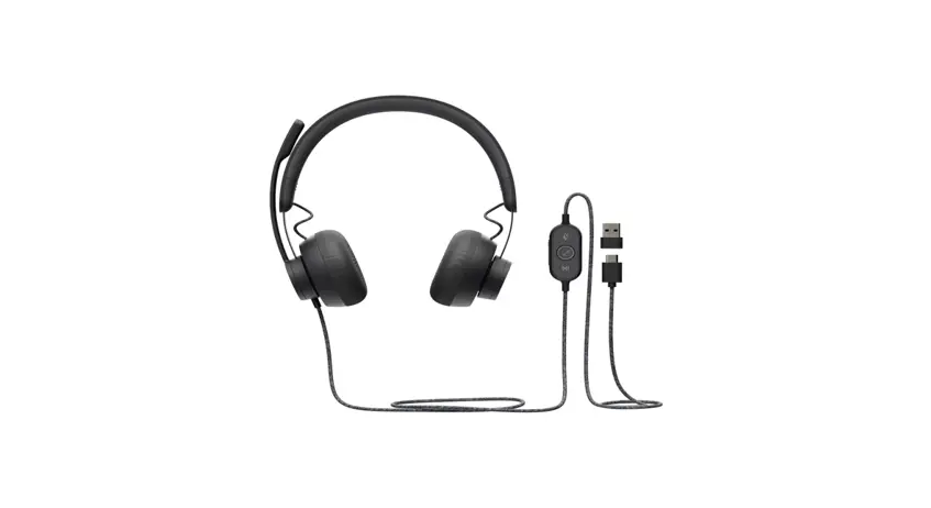 Logitech 981-000876 Zone Wired On-ear Headset User Guide