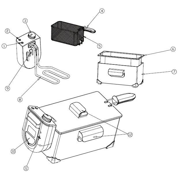 aigostar 300004HEY Deep Fryer