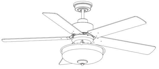 Parrot Uncle F6286 Ceiling Fan