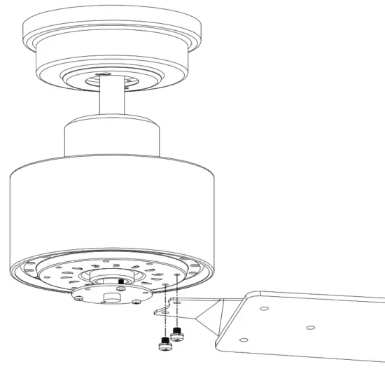 Parrot Uncle F6286 Ceiling Fan - Tighten