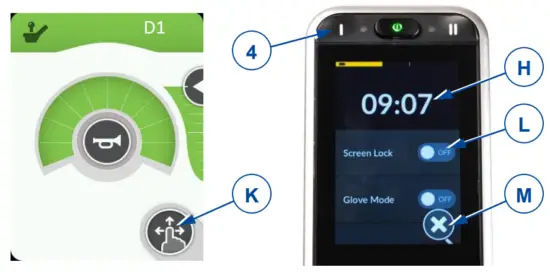 VERMEIREN SE04 Electric Wheelchair - button
