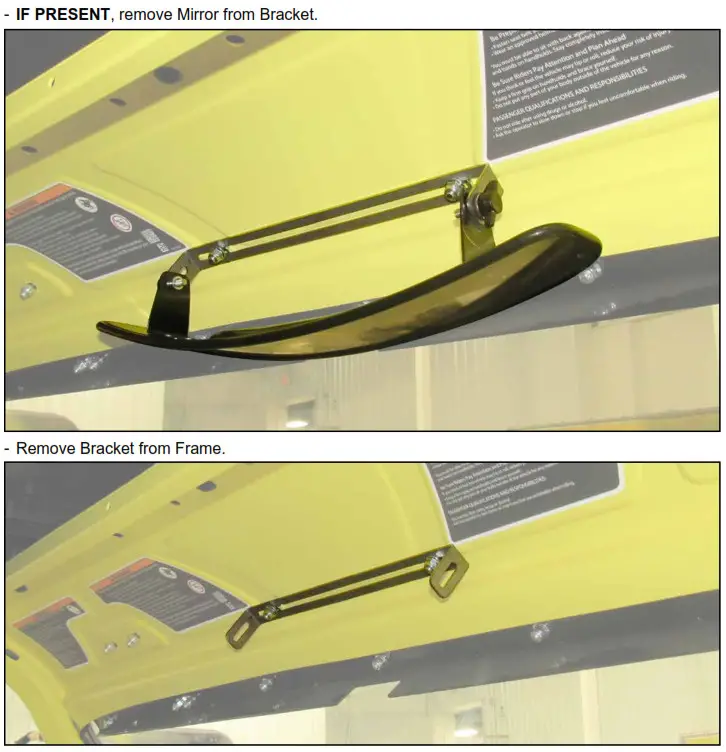 SUPERATV Can-Am Defender MAX Roof --- IF PRESENT