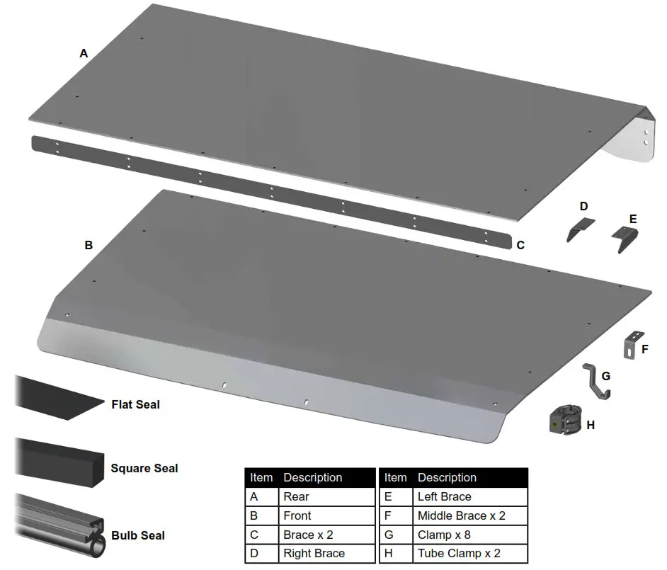 SUPERATV Can-Am Defender MAX Roof -Machine has SuperATV Mirror