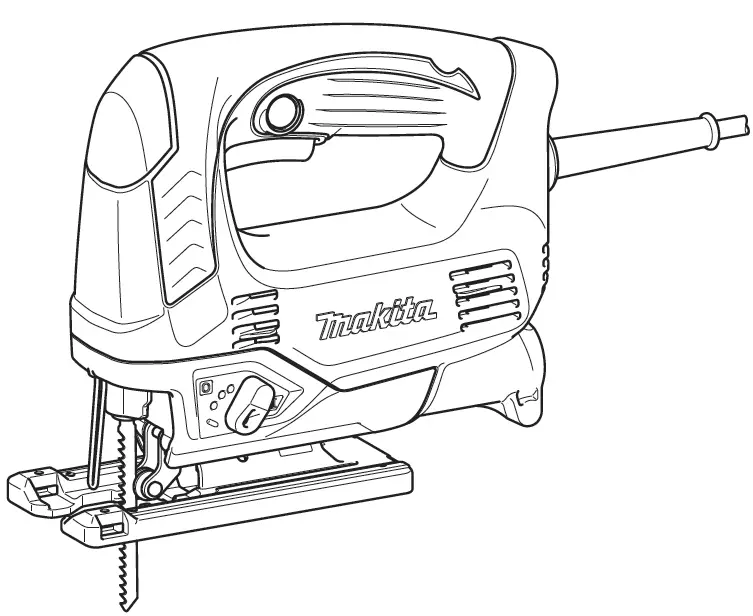 makita JV0600 Lightweight Top Handle Jig Saw