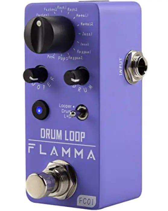 flamma-FC01-Drum-Machine-Phrase-Loop-Pedal