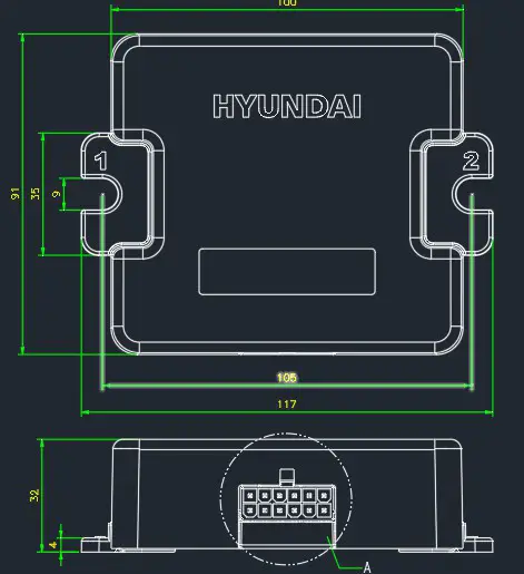KYUNGWOO SMK HXV Reader - Dimension 1