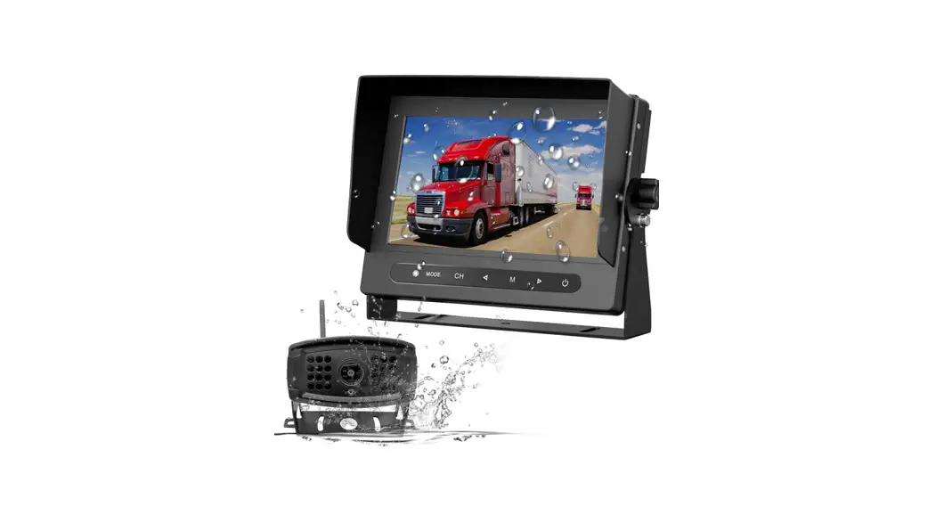 Falcon Fems901d1w1 100 Wireless Waterproof Backup Camera User Manual