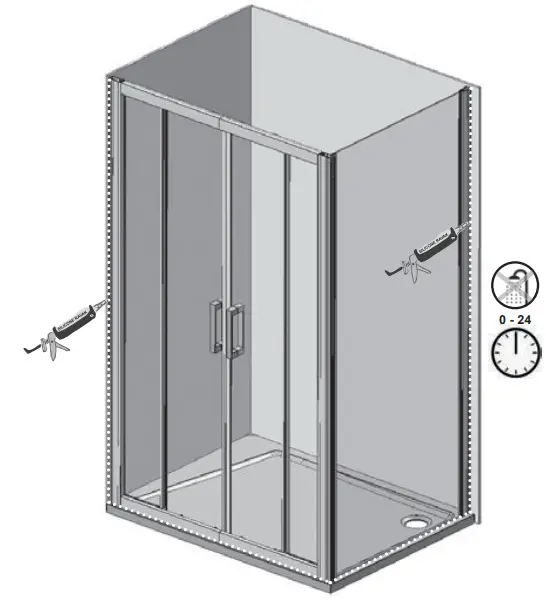 RAVAK 10PS-80-90-100cm shower enclosure-fig12