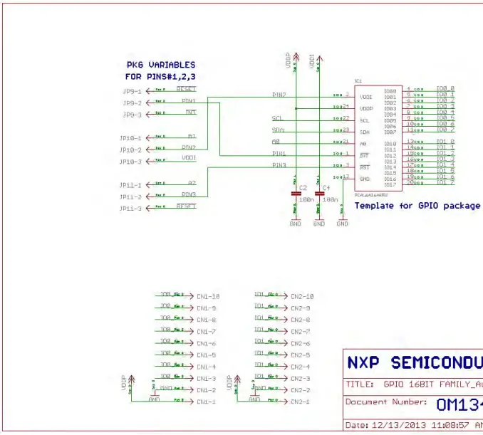 NXP UM10752 16-bit GPIO Daughter Card-fig10